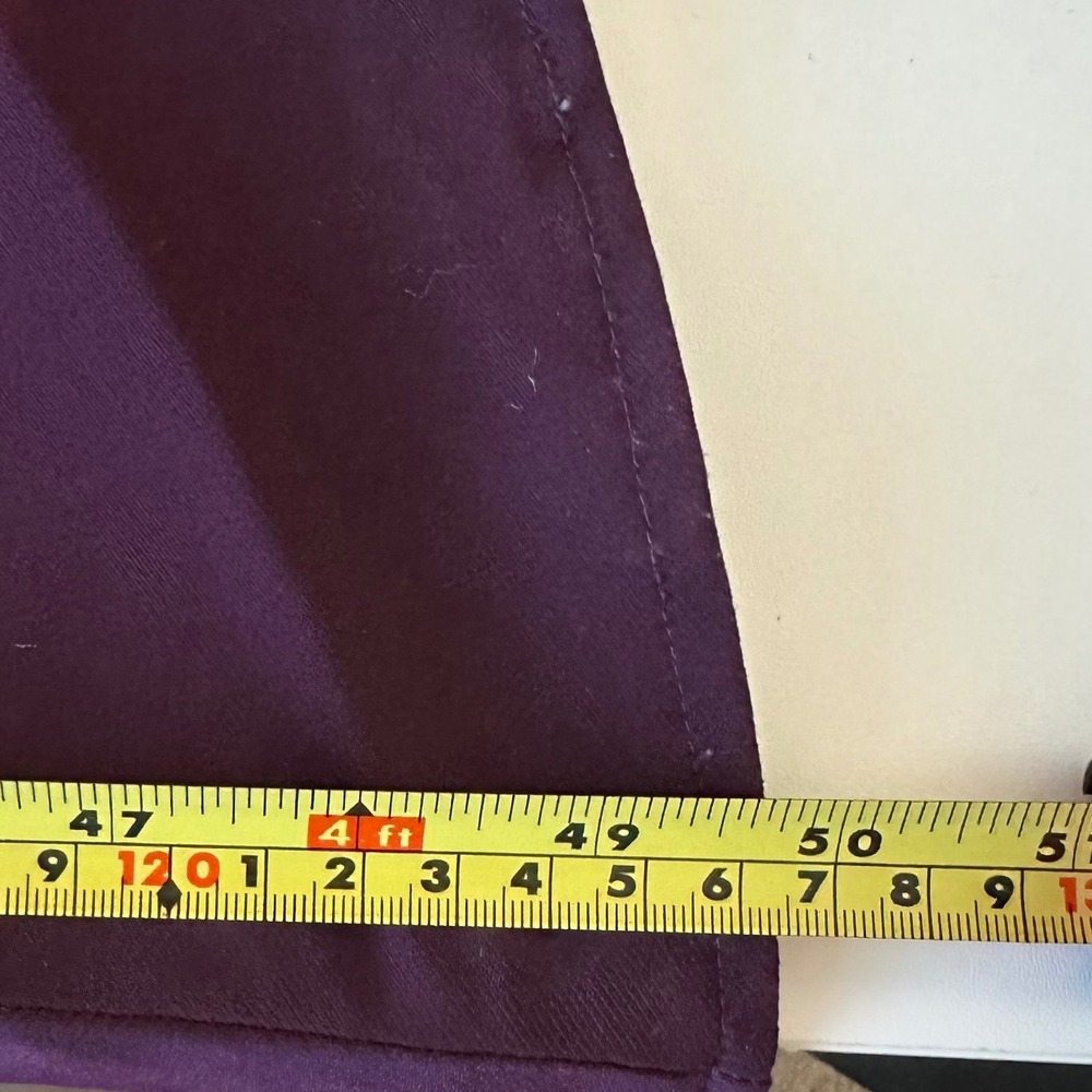 Alex Evenings Tiered Ruffle Evening Maxi Dress Size 8 Purple Bridesmaid Formal - Picture 12 of 12